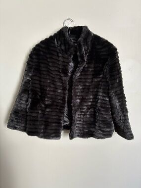 Women's Fur Ribbed Jacket